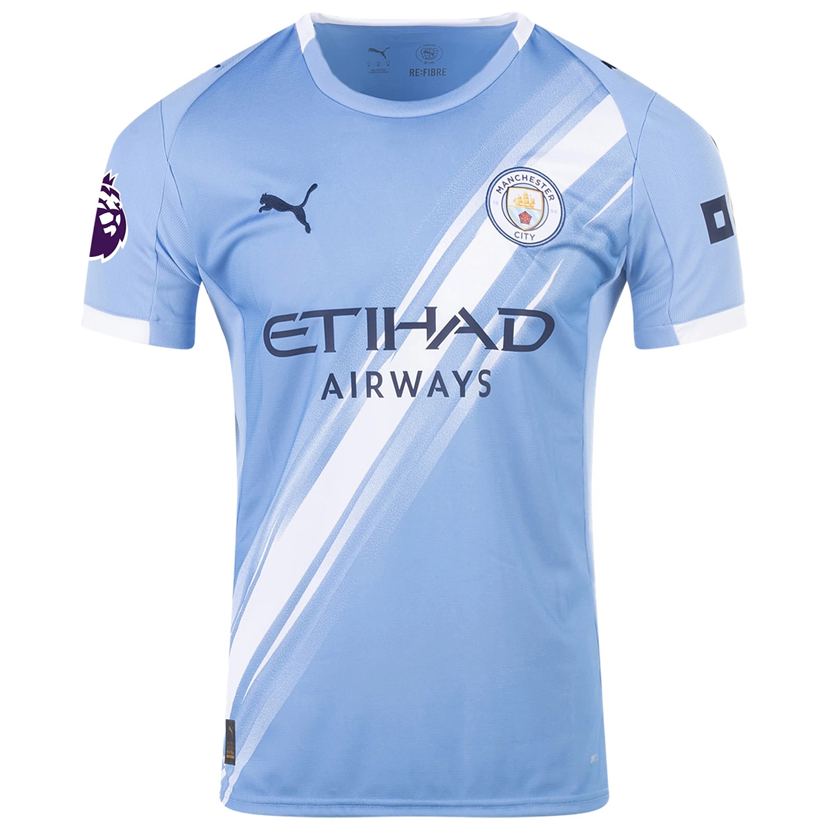 CHERKI #10 Manchester City Home Jersey 2025/26 (back view)