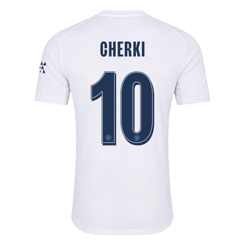 CHERKI #10 Manchester City Third Match Jersey Player Version 2026/27 - UCL Font