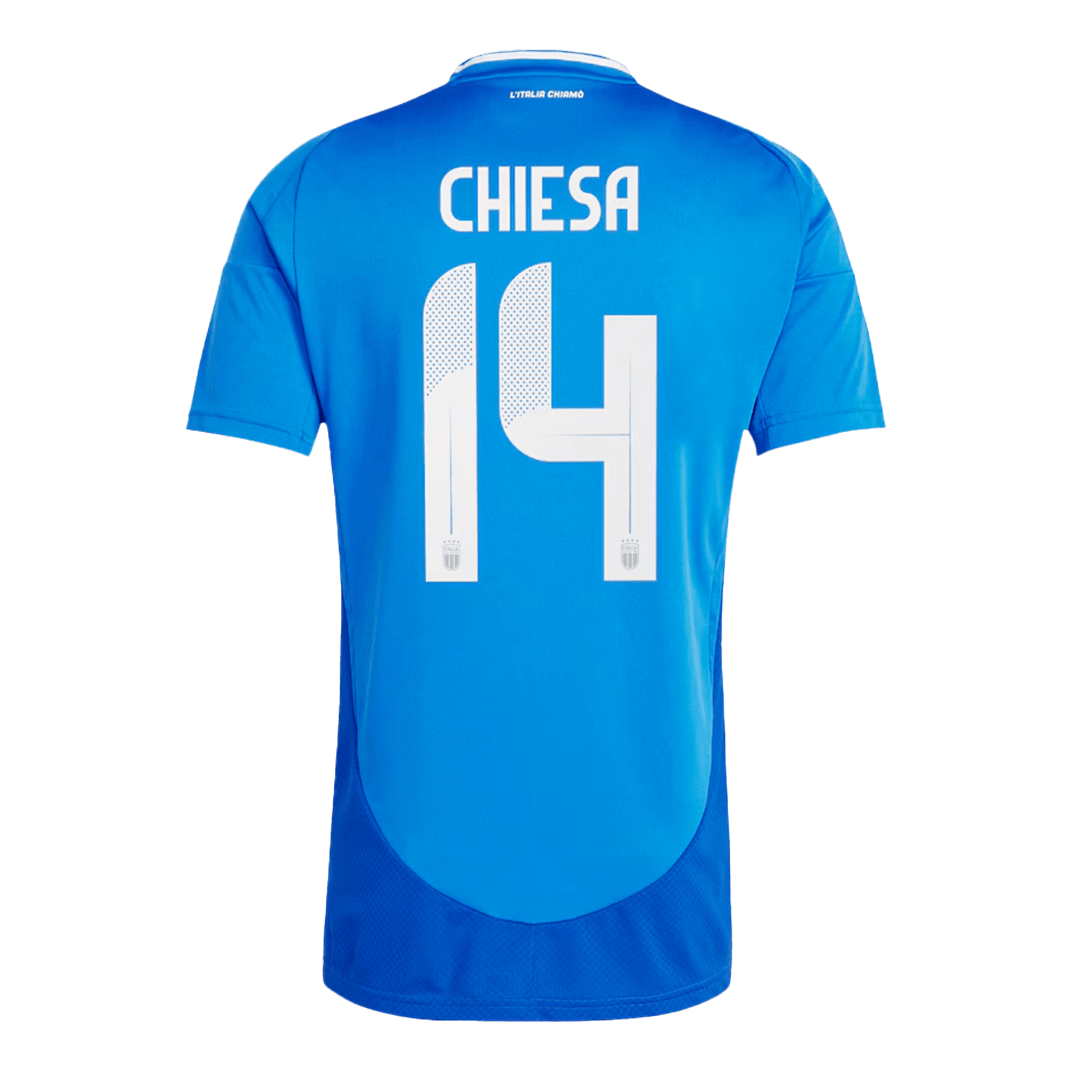 CHIESA #14 Italy Home Jersey Euro 2024