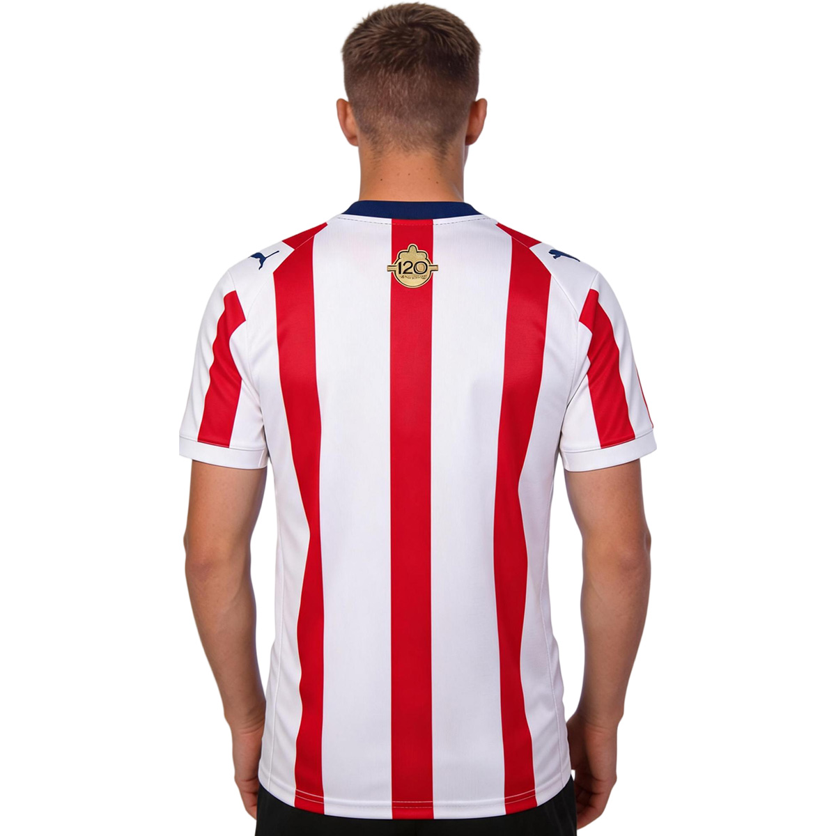 Chivas 120th Anniversary Kit Jersey 2026 (back view)