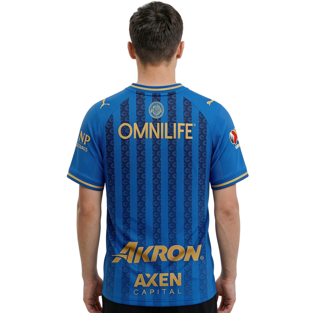 Chivas Third Away Match Jersey Player Version 2026 (back view)