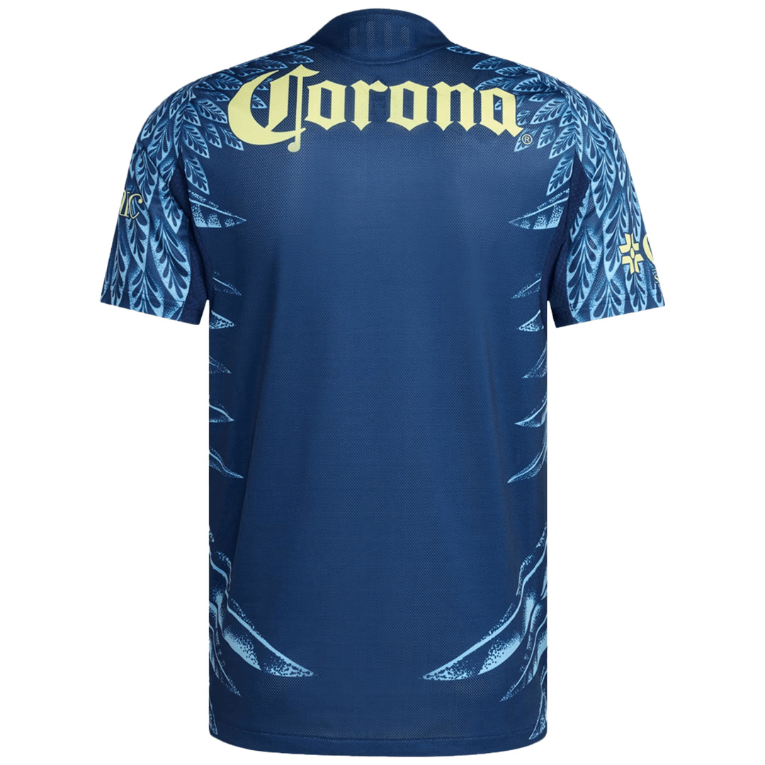 Club America Away Match Jersey Player Version 2025/26 (back view)