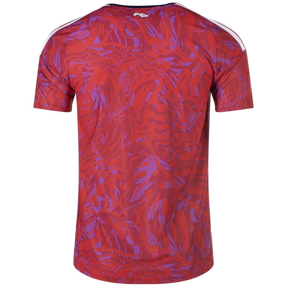 Costa Rica Home Match Jersey Player Version 2026 (back view)