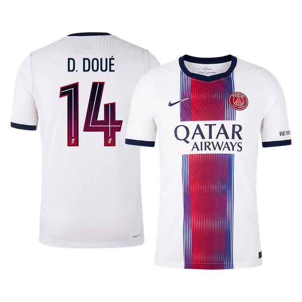 D. DOUÉ #14 PSG Away Match Jersey Player Version 2026/27
