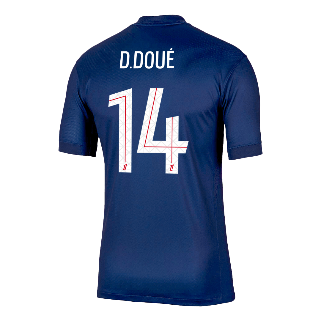 D.DOUÉ #14 PSG Home Jersey 2025/26
