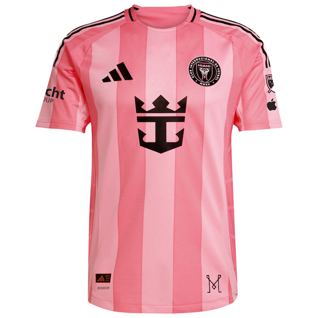 DE PAUL #7 Inter Miami Home Match Jersey Player Version 2025 (back view)
