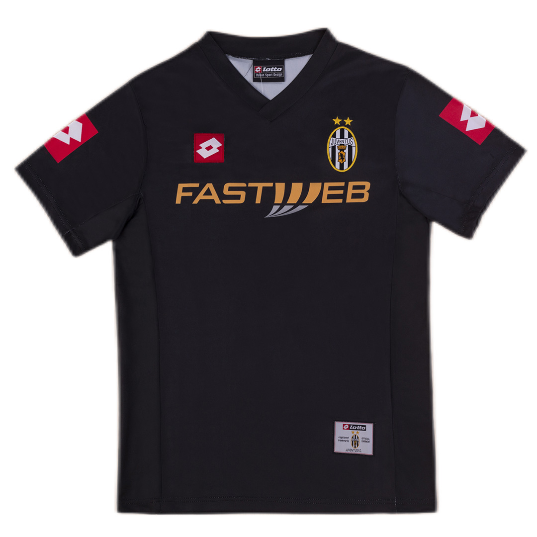 Del Piero #10 Retro Juventus Away Jersey 2001/02 (back view)
