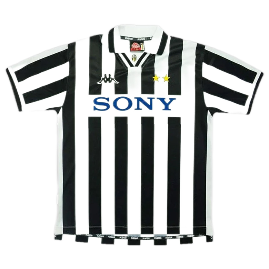 Del Piero #10 Retro Juventus Home Jersey 1996/97 (back view)