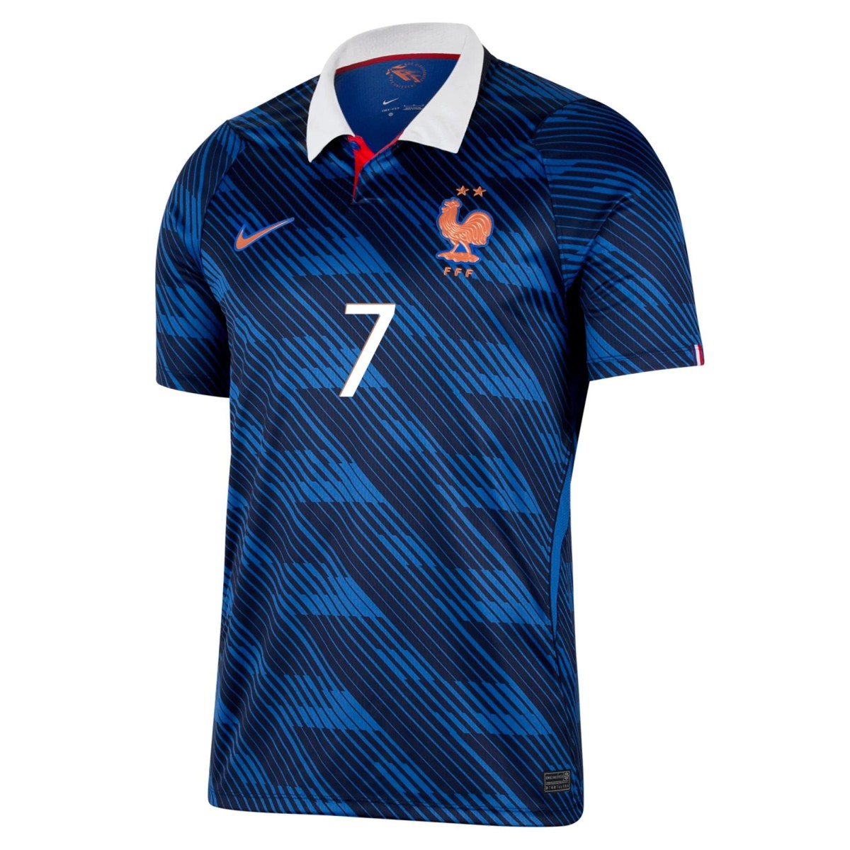 DEMBELE #7 France Home Jersey World Cup 2026 (back view)