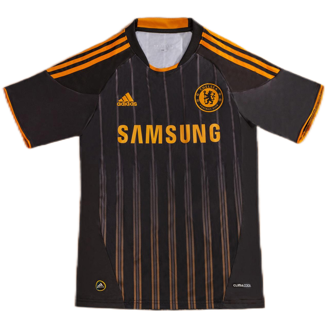 DROGBA #11 Retro Chelsea Away Jersey 2010/11 (back view)
