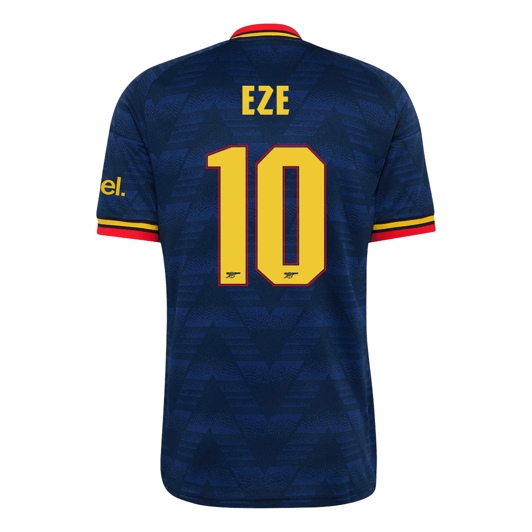 EZE #10 Arsenal Away Jersey 2026/27 (back view)