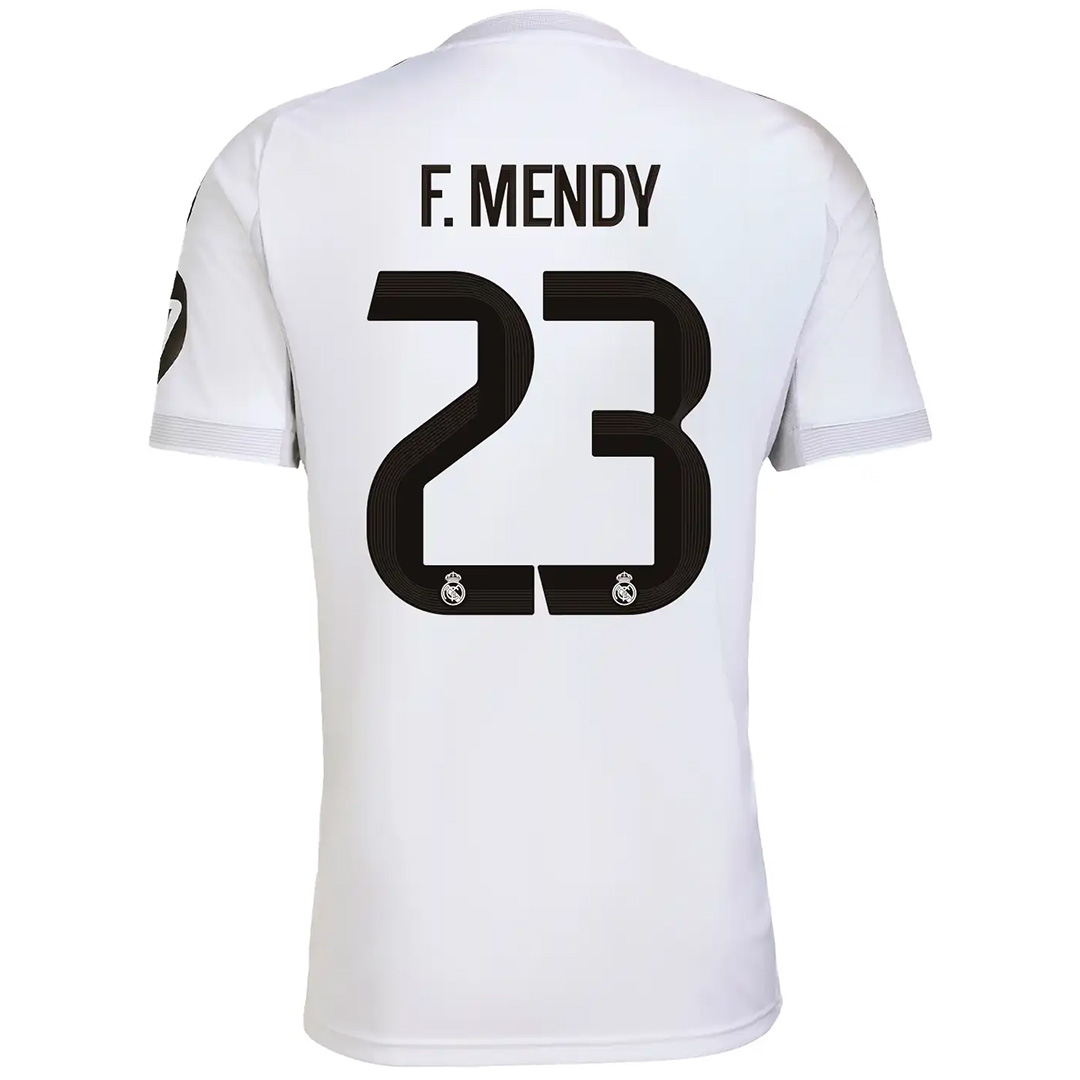F.MENDY #23 Real Madrid Home Jersey 2025/26