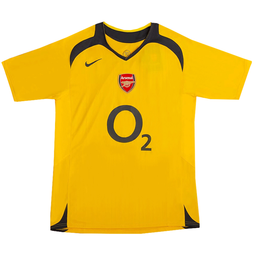 Fabregas #15 Retro Arsenal Away Jersey 2005/06 (back view)
