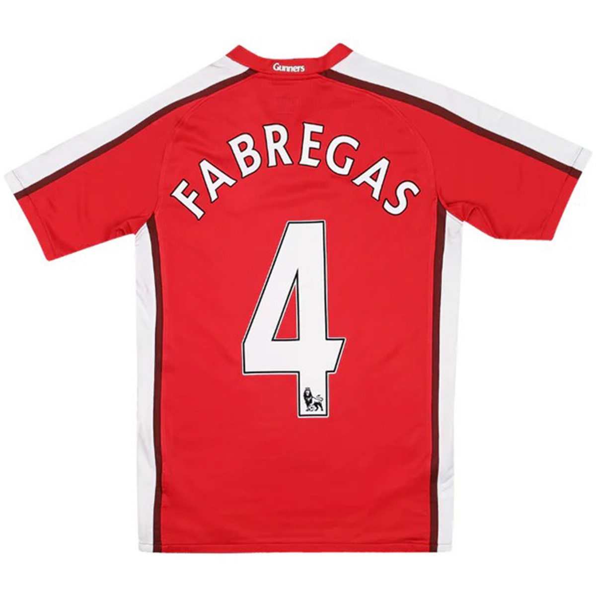 Fabregas #4 Retro Arsenal Home Jersey 2008/10