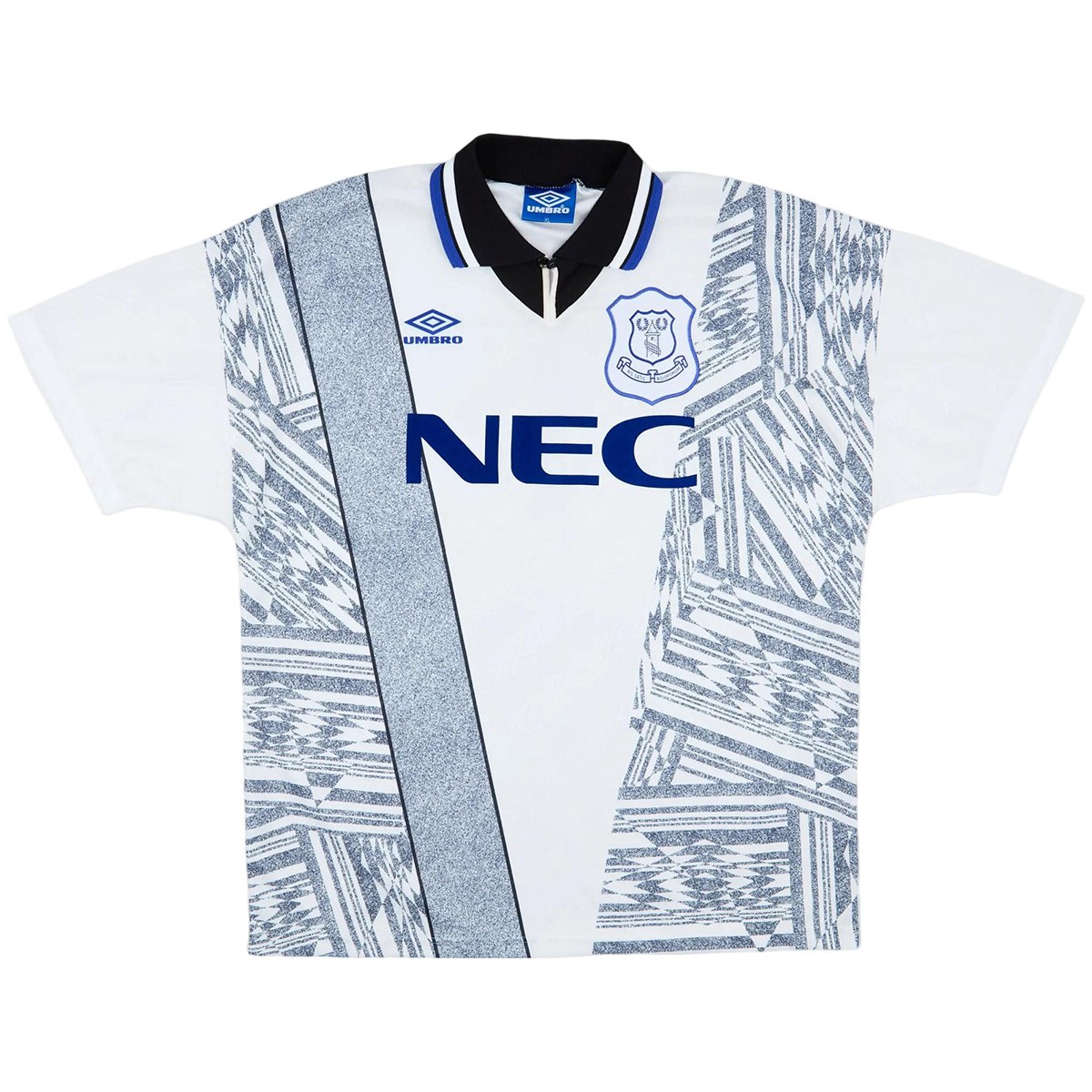 Ferguson #9 Retro Everton Away Jersey 1994/95 (back view)