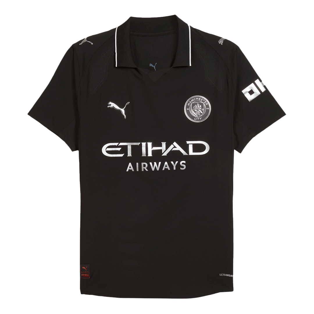 FODEN #47 Manchester City Away Match Jersey Player Version 2025/26 (back view)