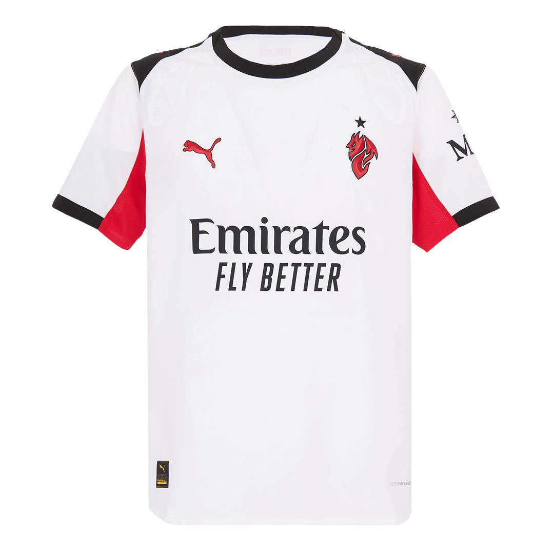 FOFANA #19 AC Milan Away Match Jersey Player Version 2025/26 (back view)