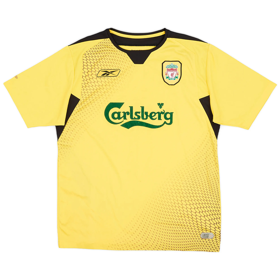 FOWLER #11 Retro Liverpool Away Jersey 2004/05 (back view)