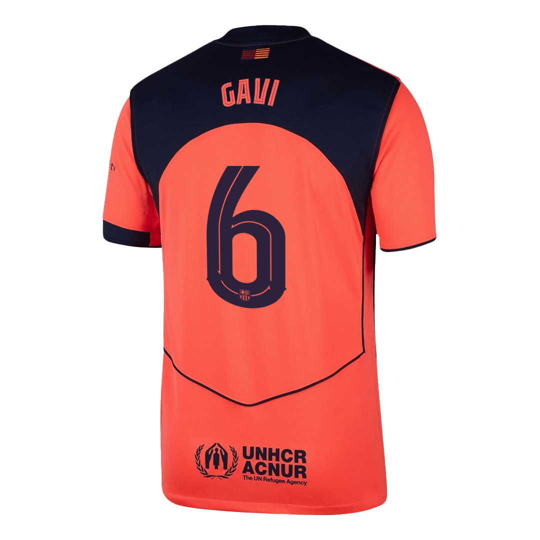 GAVI #6 Barcelona Third Jersey 2025/26