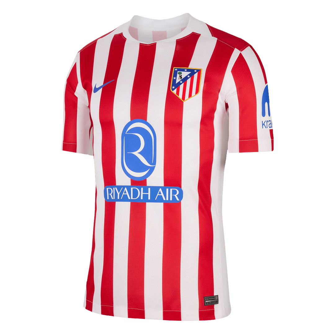 GRIEZMANN #7 Atletico Madrid Home Jersey 2025/26 (back view)