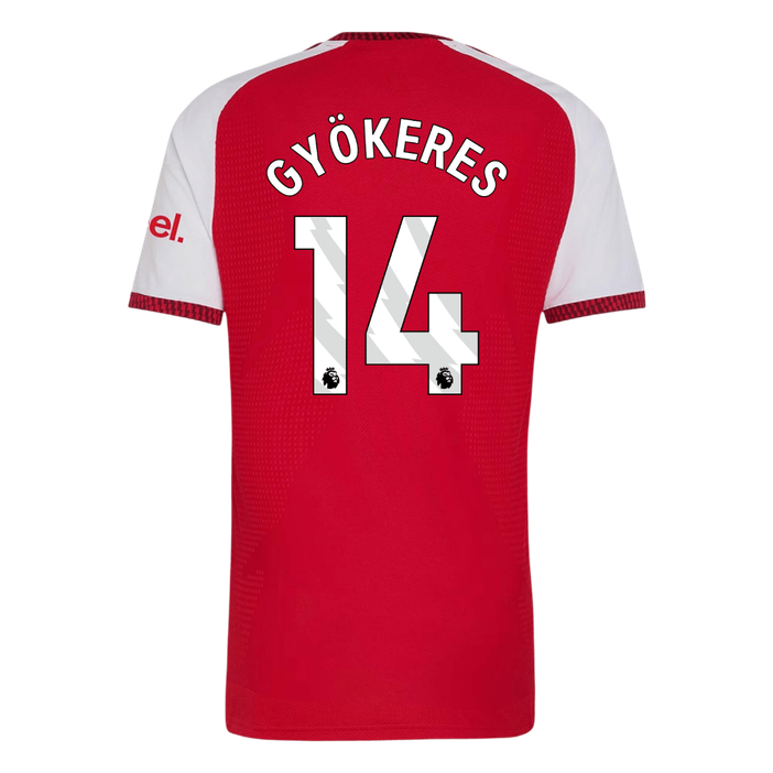 GYÖKERES #14 Arsenal Home Match Jersey Player Version 2026/27