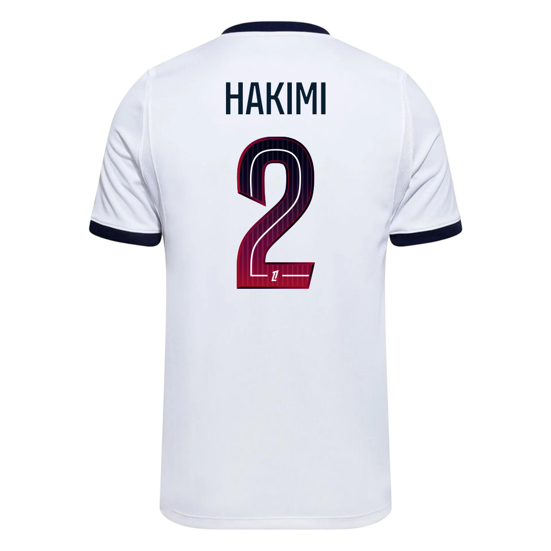 HAKIMI #2 PSG Away Jersey 2026/27 (back view)