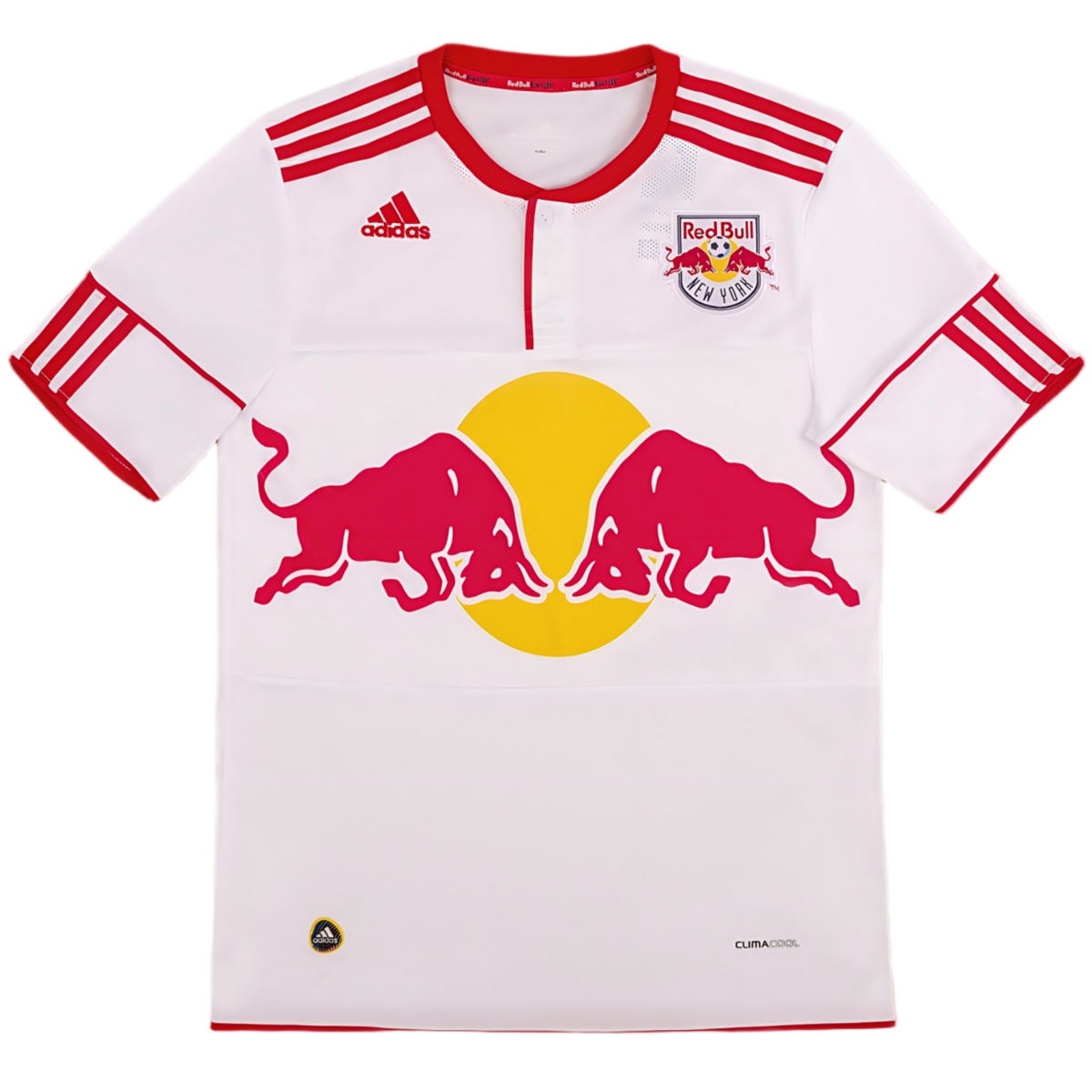 HENRY #14 Retro New York RedBulls Home Jersey 2010 (back view)