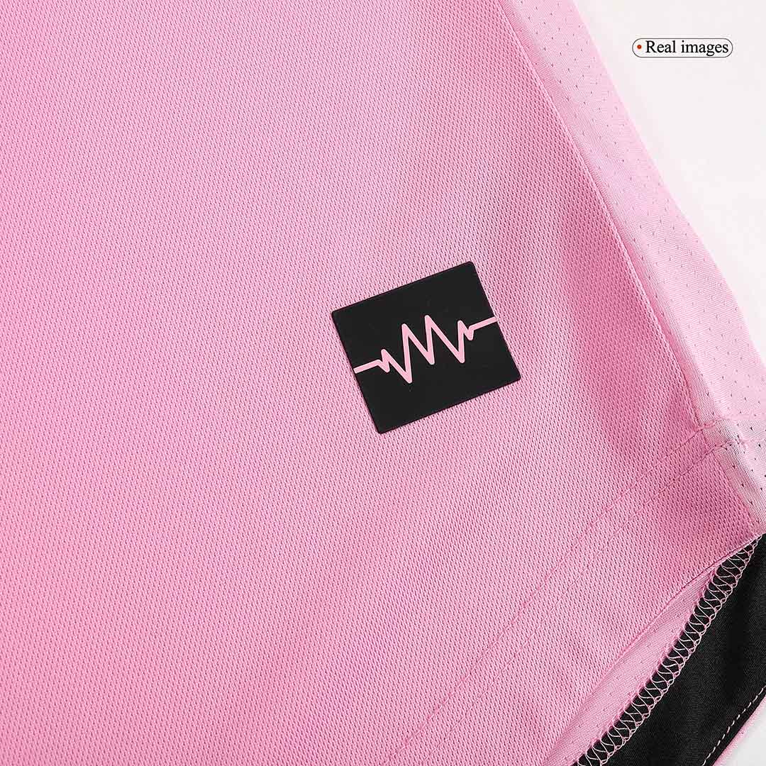 Inter Miami CF Match Jersey The Heart Beat Kit Player Version 2023 (back view)