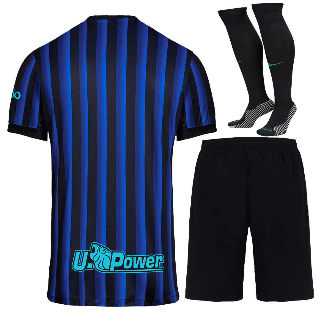 Inter Milan Home Jersey Full Kit 2025/26 (back view)