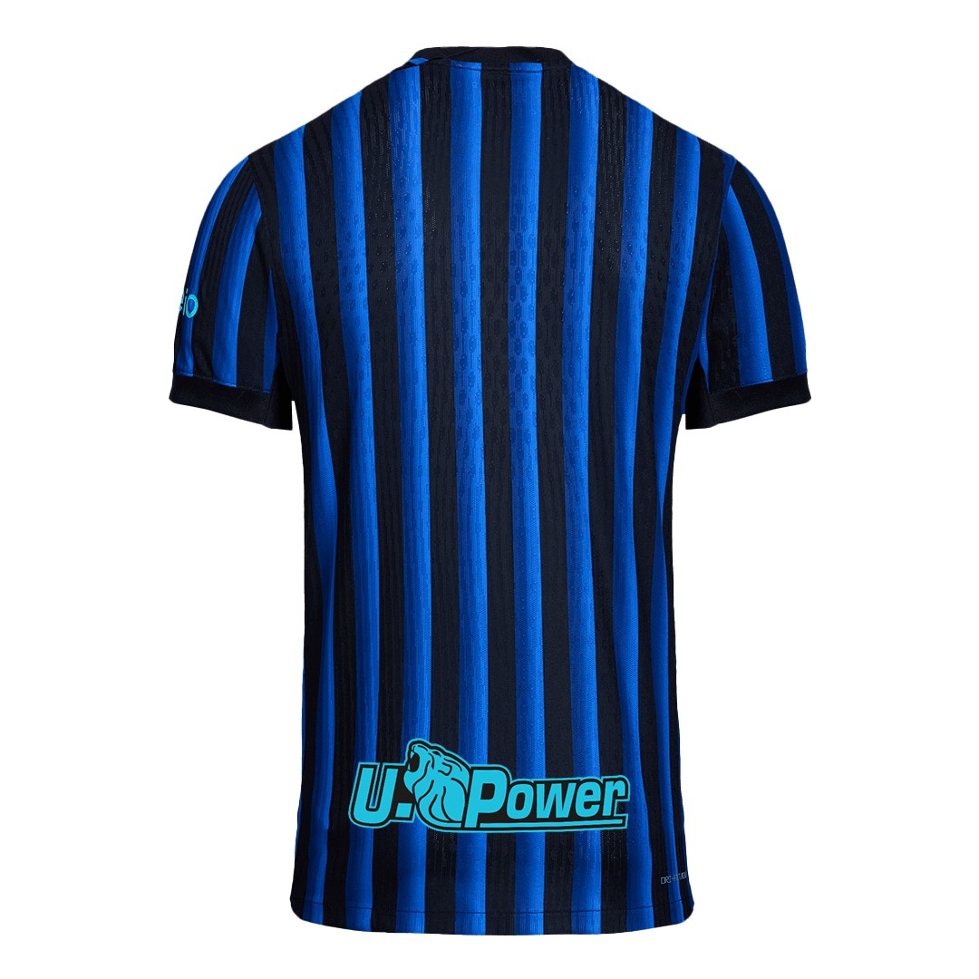 Inter Milan Home Match Jersey Player Version 2025/26 (back view)