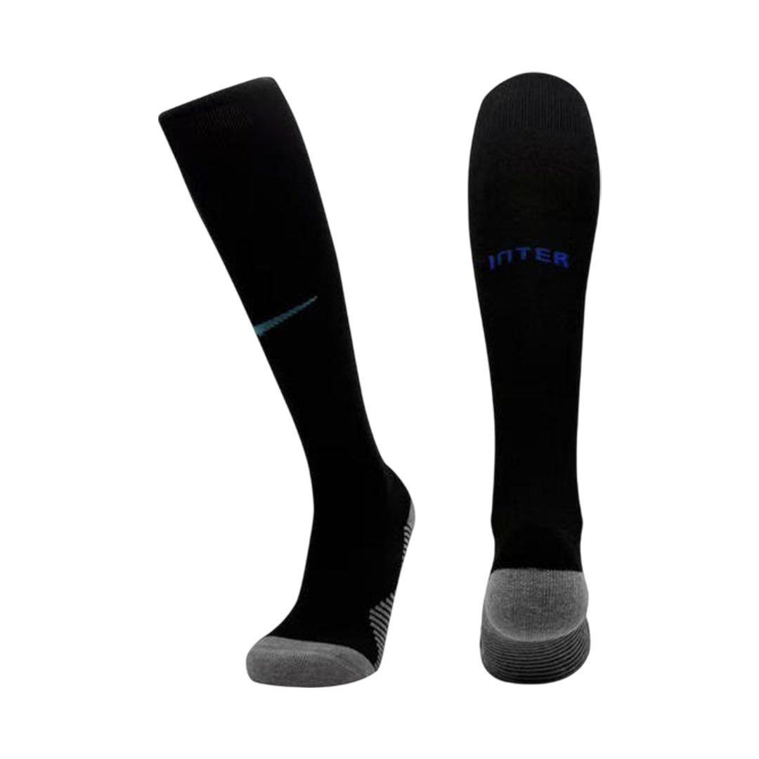 Inter Milan Home Soccer Socks - Black 2025/26