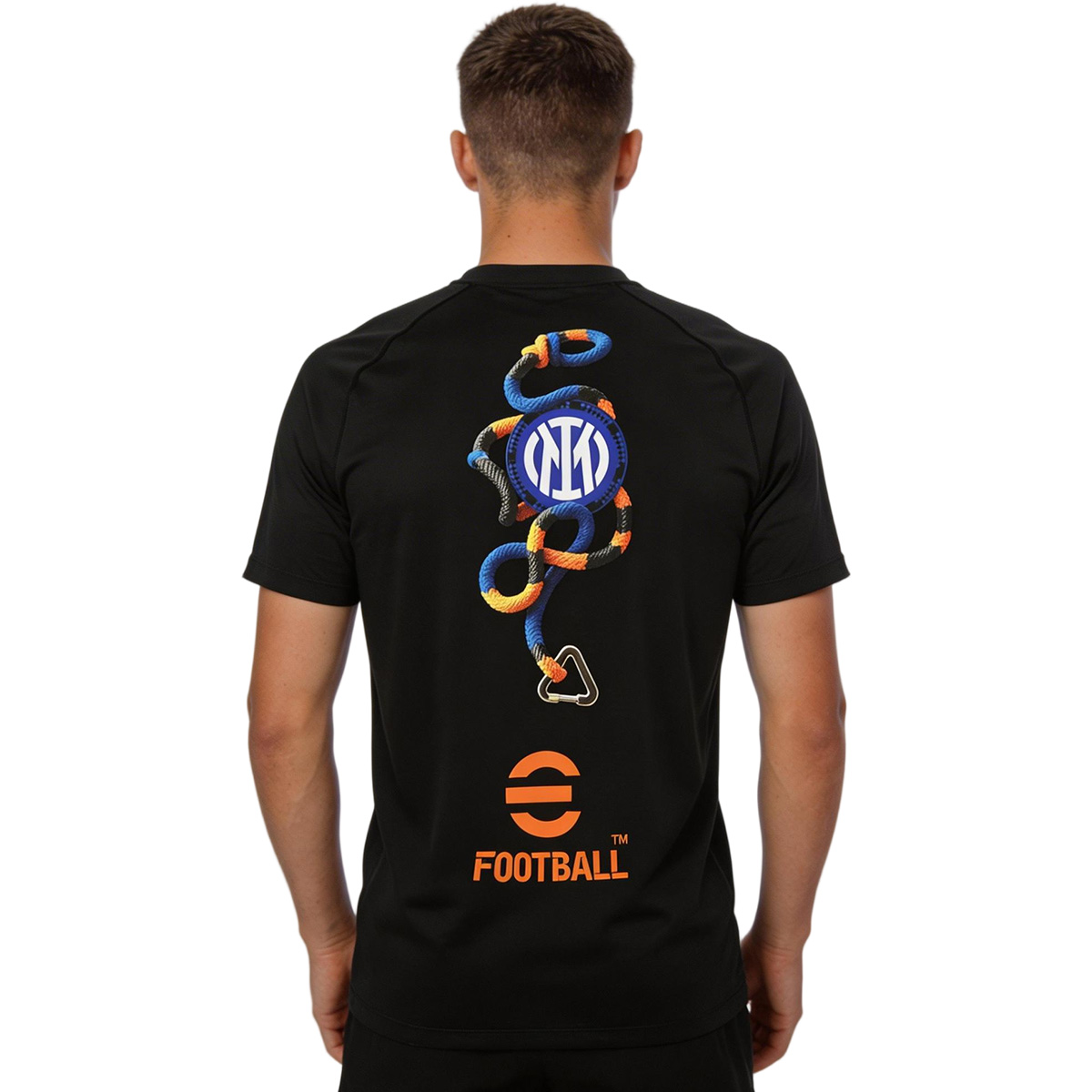 Inter Milan Pre-Match Training Jersey 2025/26 (back view)