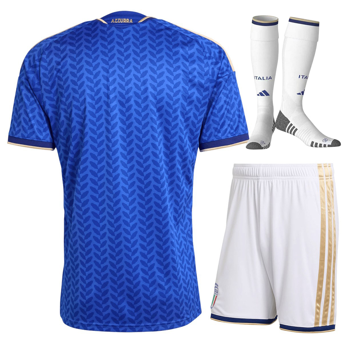 Italy Home Jersey Full Kit World Cup 2026 (back view)