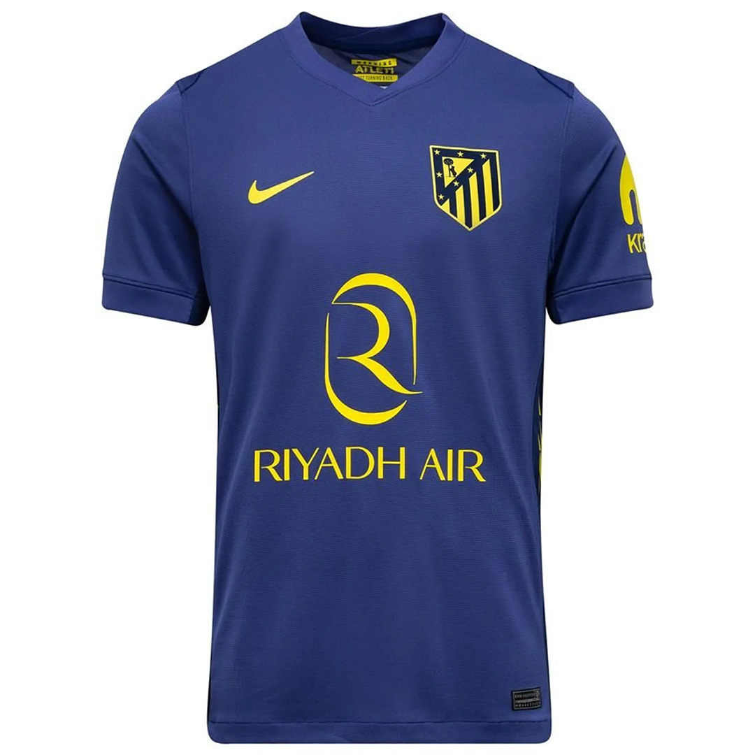 J.ALVAREZ #19 Atletico Madrid Away Jersey 2025/26 (back view)