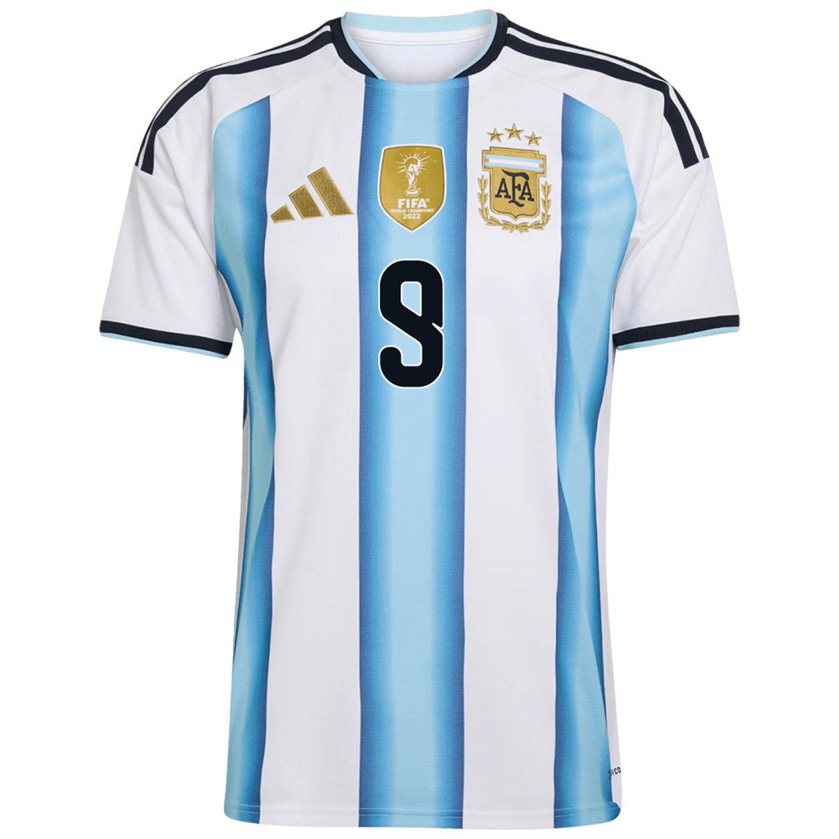 J.ÁLVAREZ #9 Argentina Home Jersey World Cup 2026 (back view)