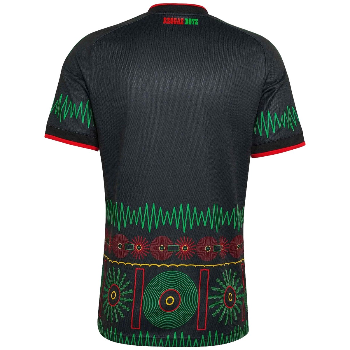 Jamaica Away Jersey World Cup 2026 (back view)