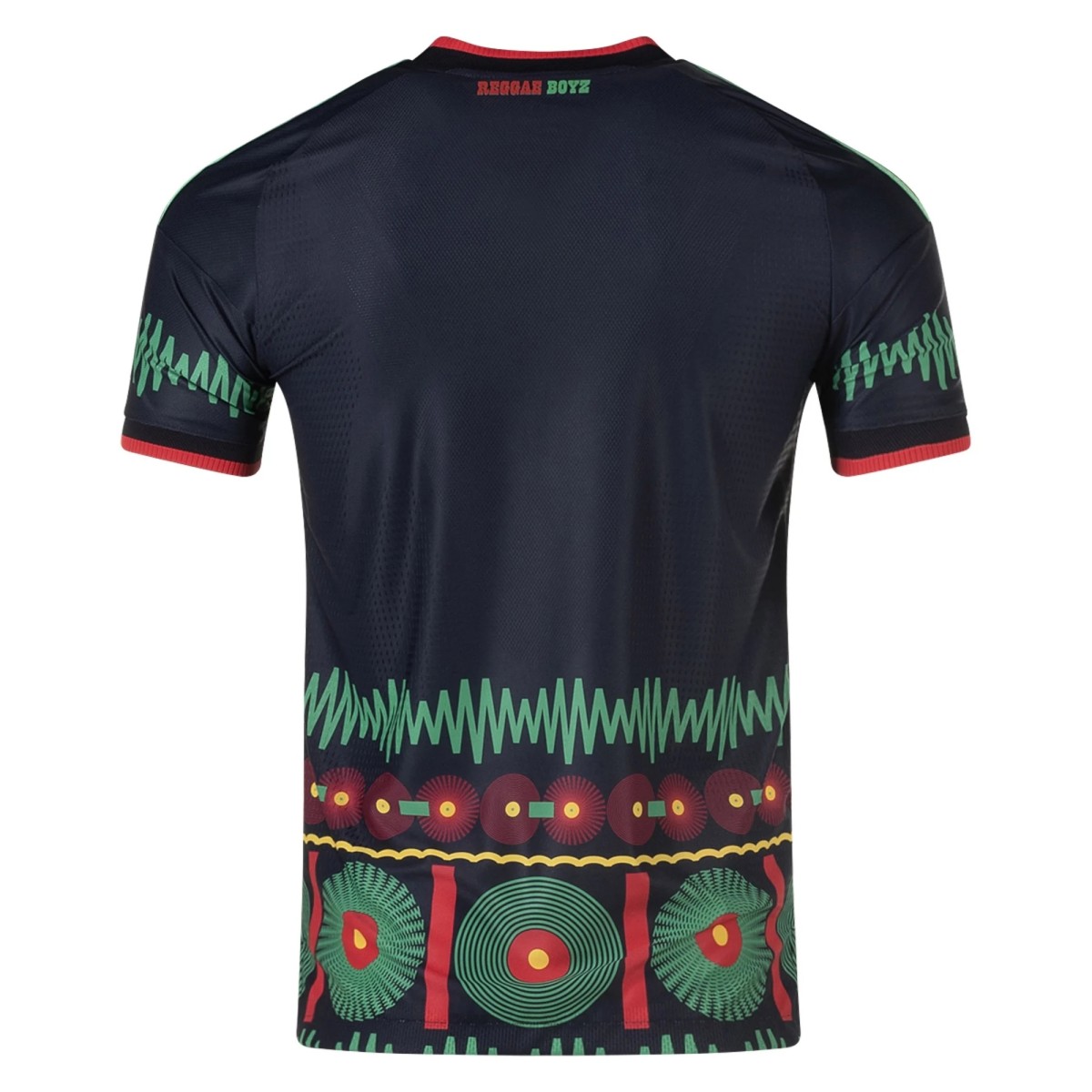 Jamaica Away Match Jersey Player Version World Cup 2026 (back view)