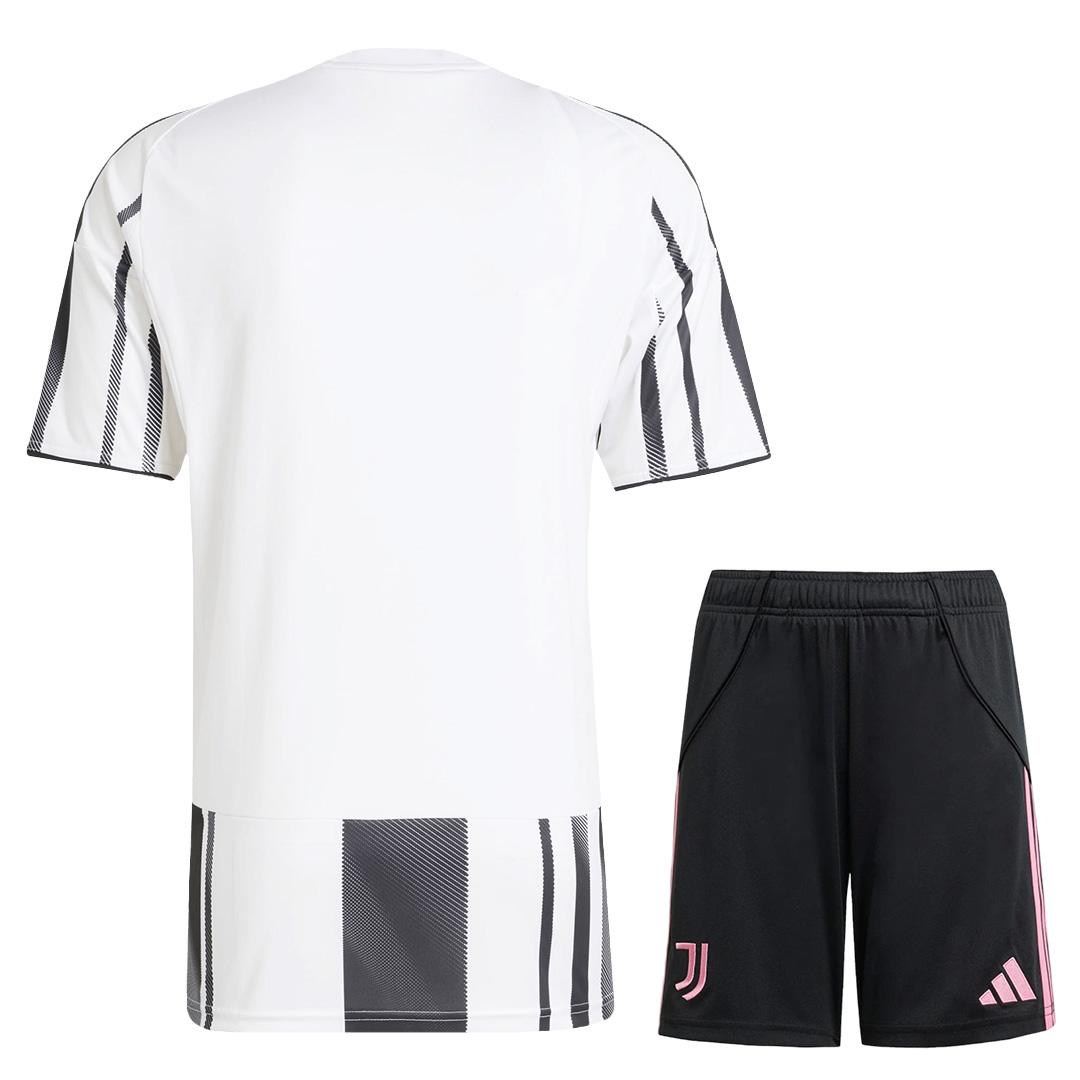 Juventus Home Jersey Kit 2025/26 (back view)