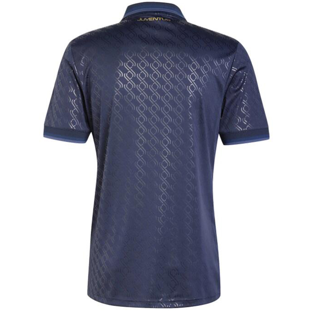 Juventus Third Save Children Sponsor Jersey 2024/25 (back view)