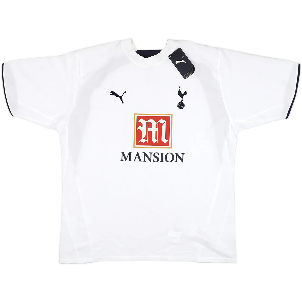 Keane #10 Retro Tottenham Hotspur Home Jersey 2006/07 (back view)
