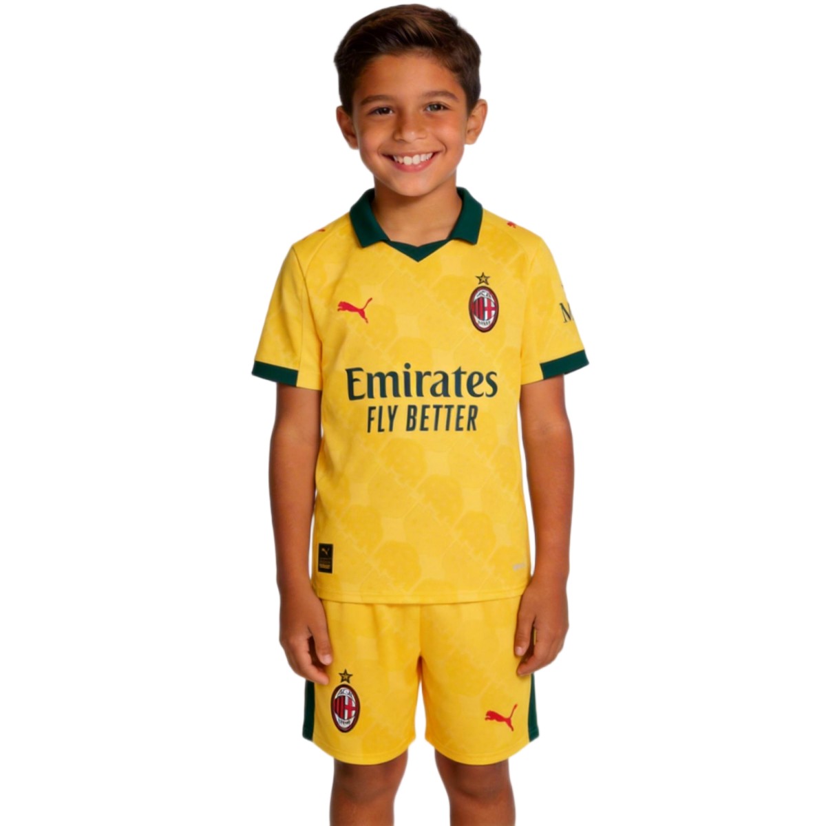 Kids AC Milan Third Jersey Kit 2025/26