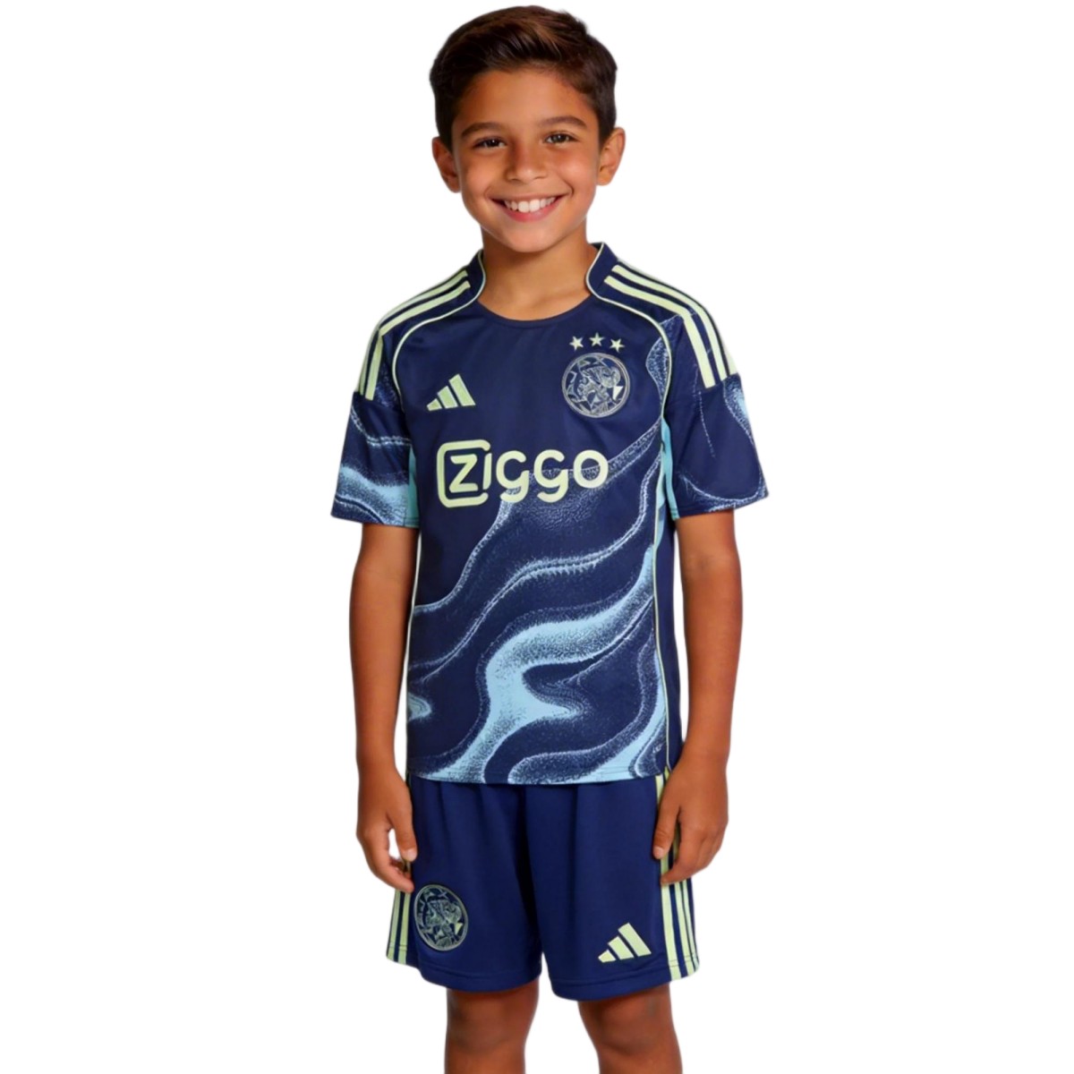 Kids Ajax Away Jersey Kit 2025/26
