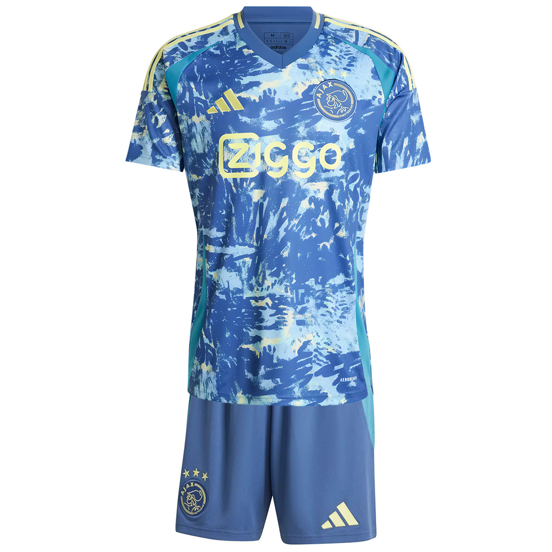 Kids Ajax Away Kit 2024/25 (back view)