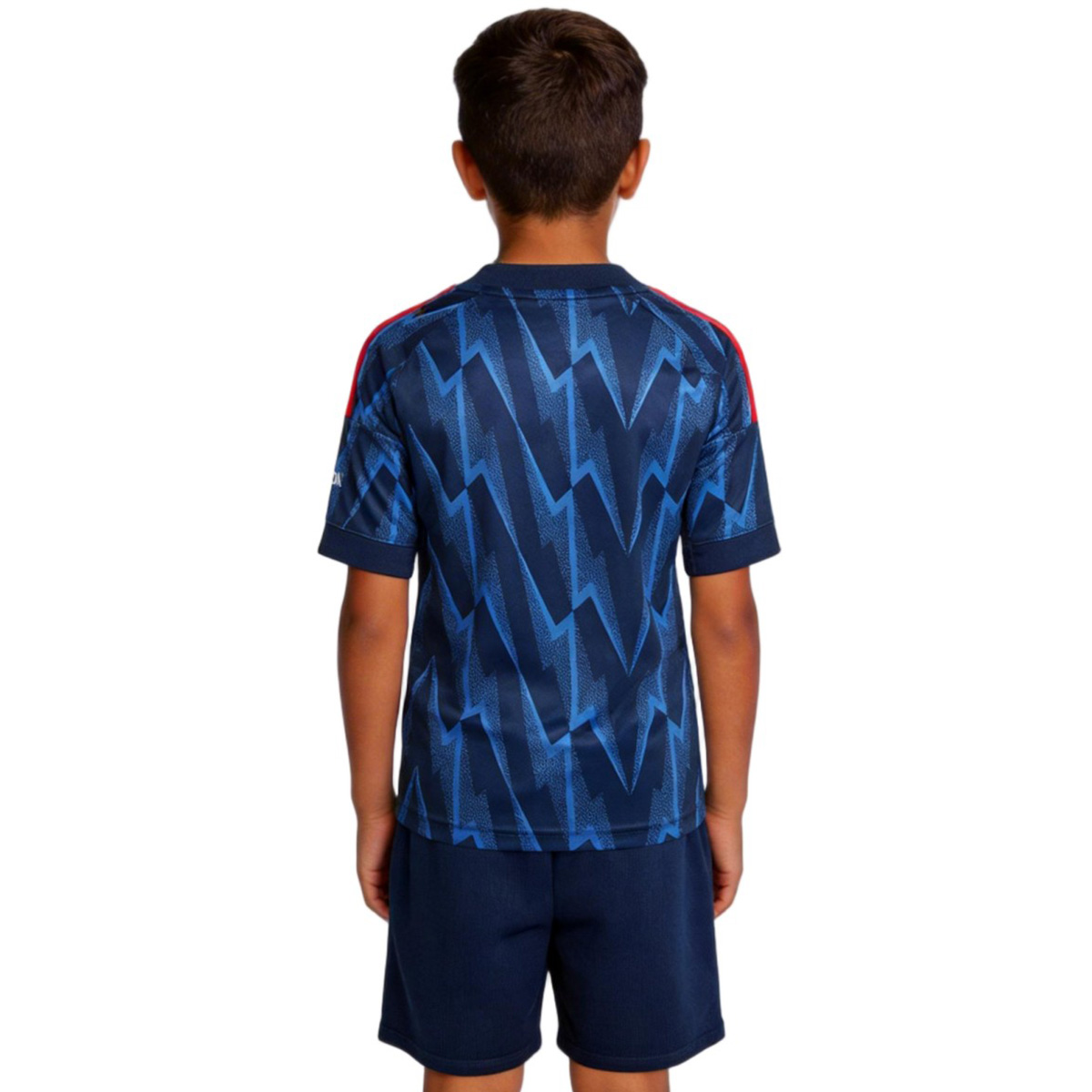Kids Arsenal Away Jersey Kit 2025/26 (back view)