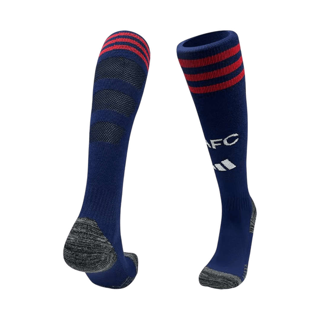 Kids Arsenal Away Soccer Socks - Black 2025/26