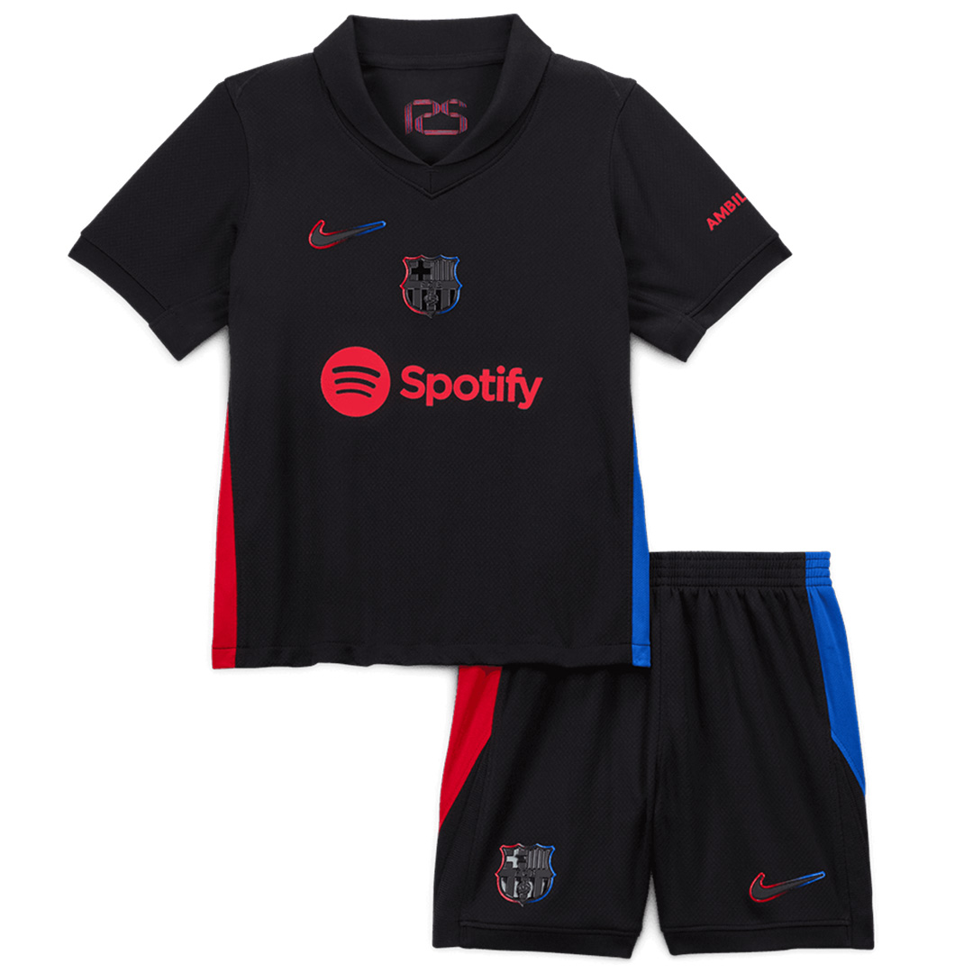 Kids Barcelona Away Kit 2024/25 (back view)