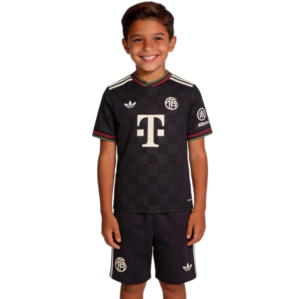Kids Bayern Munich Third Jersey Kit 2025/26