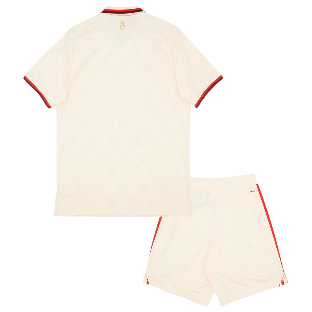 Kids Bayern Munich Third Kit 2024/25 (back view)