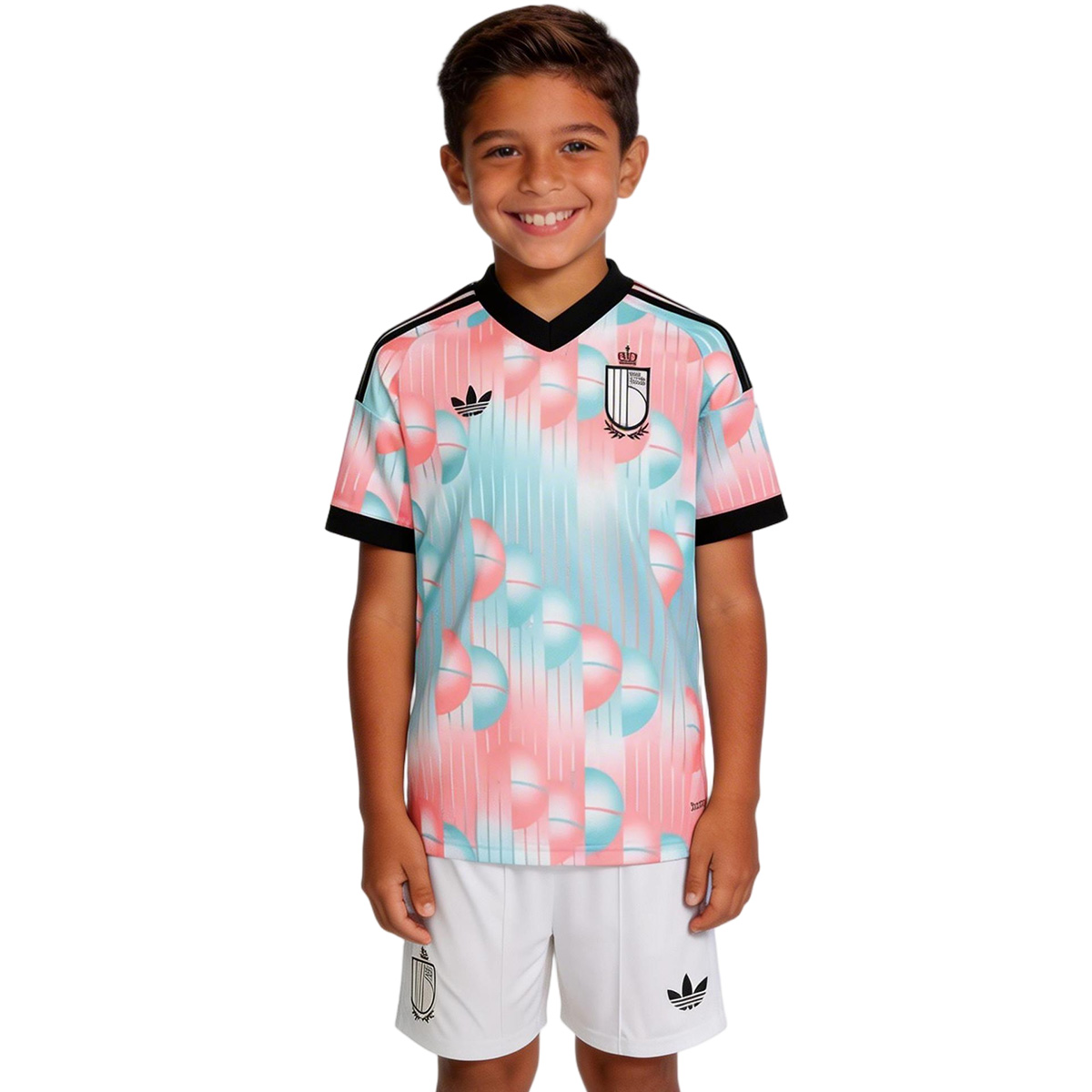 Kids Belgium Away Jersey Kit World Cup 2026