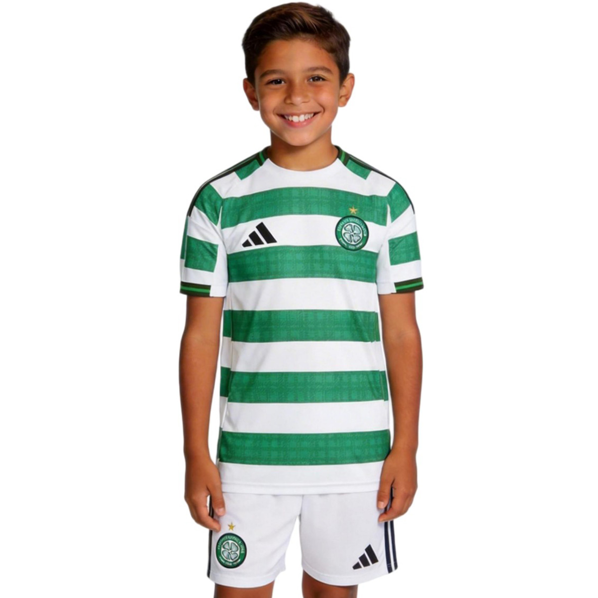 Kids Celtic Home Jersey Kit 2025/26